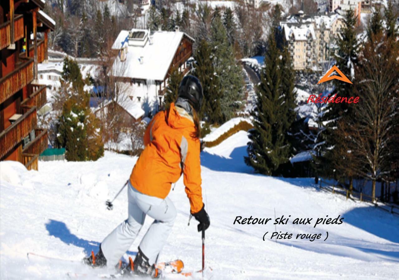 Appartement T2+cabine indépendante au départ des télécabines Saint-Gervais/Bettex/Mont d’Arbois Extérieur photo