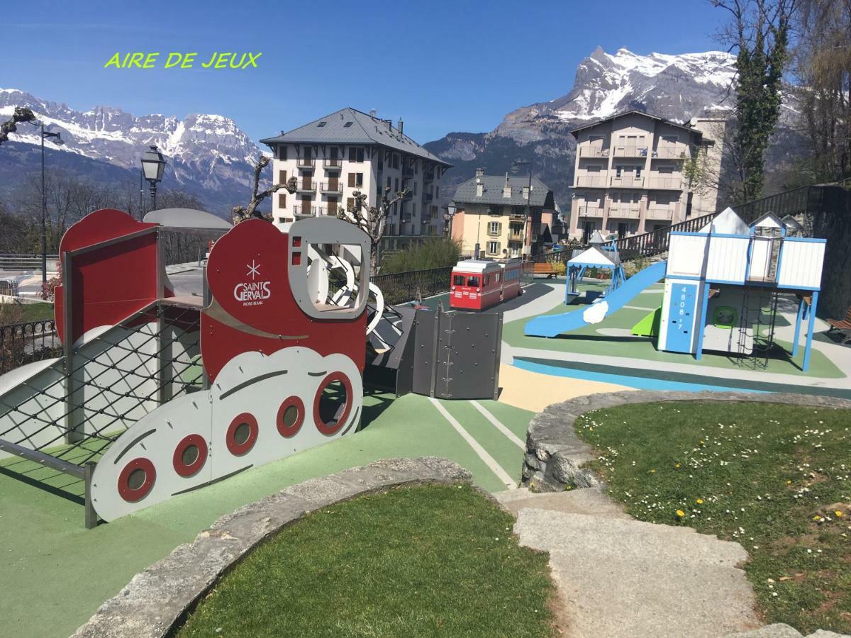 Appartement T2+cabine indépendante au départ des télécabines Saint-Gervais/Bettex/Mont d’Arbois Extérieur photo